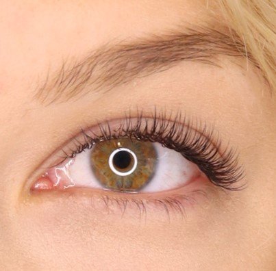 Classic lashes result, example 2